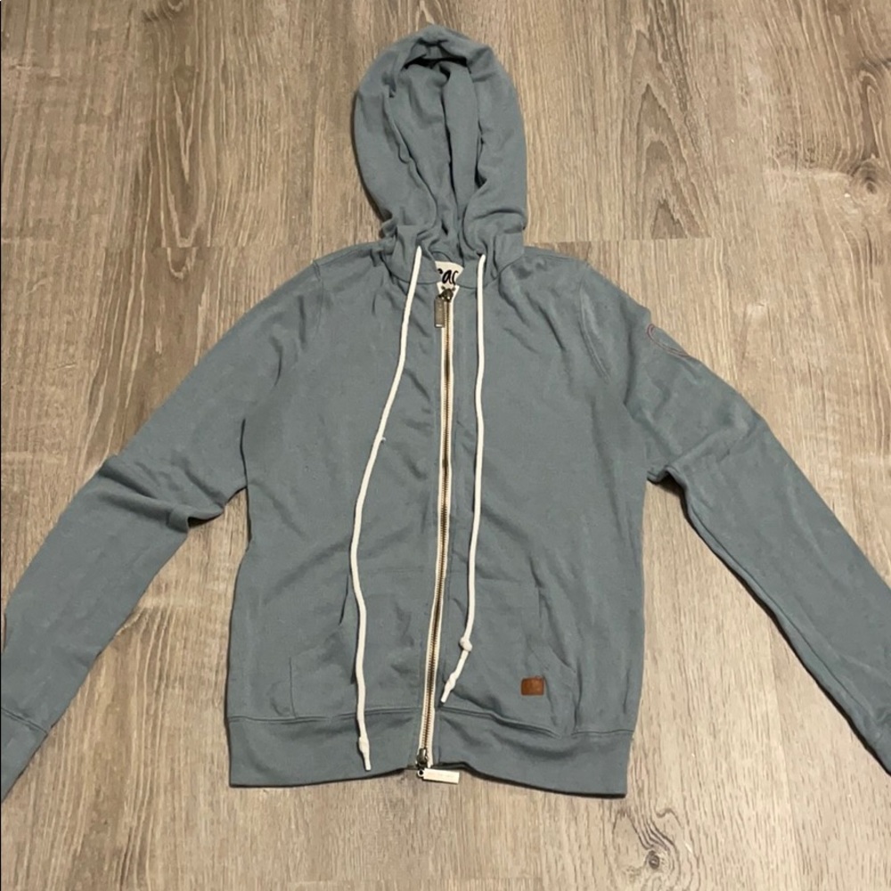 Peace love world zip up
